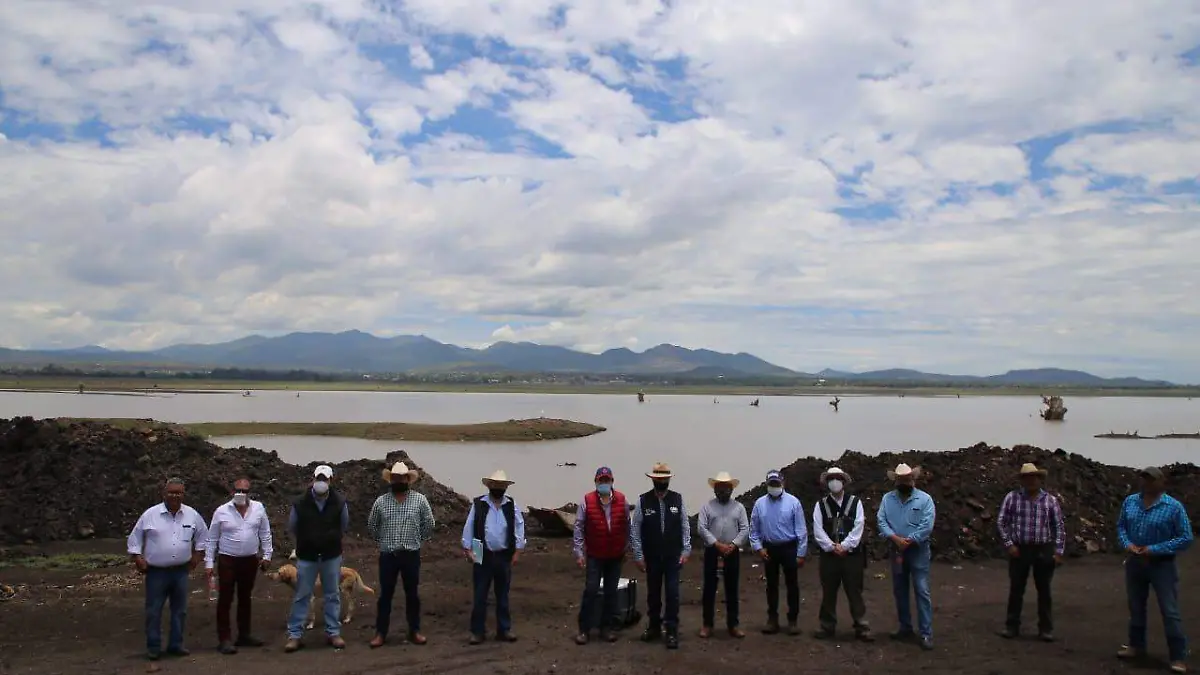 Autoridades de Sedea y Conagua realizaron un recorrido para conocer estado de